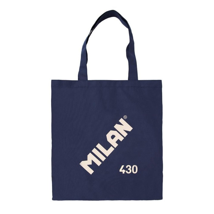 BOLSA TELA MILAN TOTE BAG SERIE 1918 AZUL MARINO