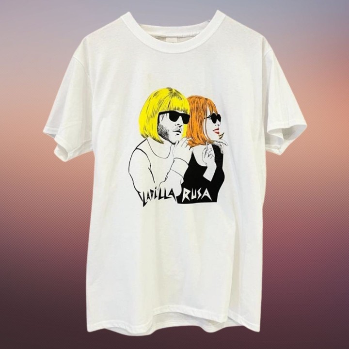 Camiseta unisex Ladilla Rusa Pelucas Macaulay