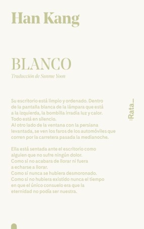 BLANCO de HAN KANG