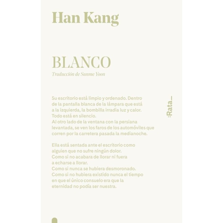 BLANCO de HAN KANG