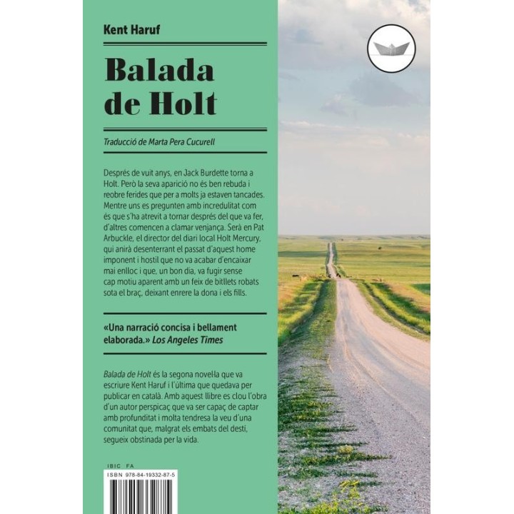 Balada de Holt de Kent Haruf: Emocions en una comunitat rural