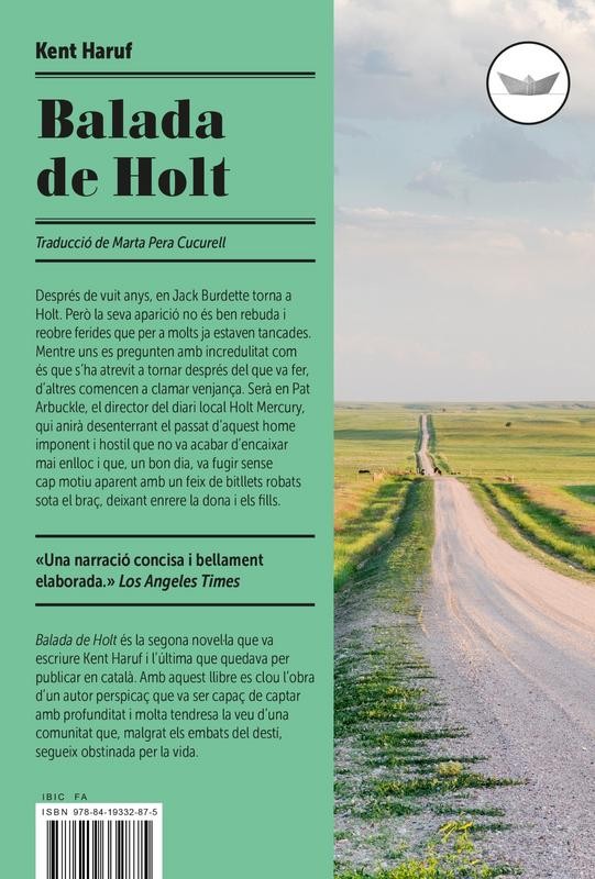 Balada de Holt de Kent Haruf: Emocions en una comunitat rural