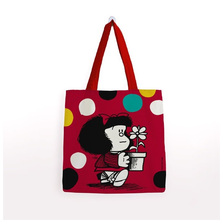 BOLSA ALGODON MAFALDA MEDIANA-PLANTA