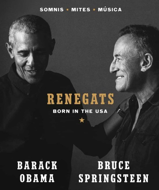 RENEGATS (edició en català) de BARACK OBAMA y BRUCE SPRINGSTEEN