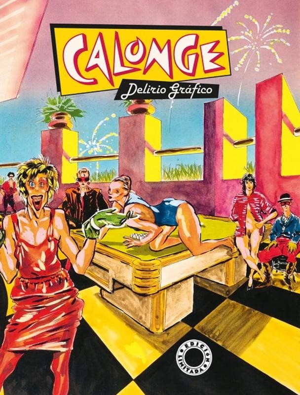 Calonge. Delirio gráfico - Novela de crímenes y moda