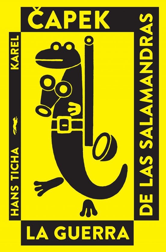 "La guerra de las salamandras", fábula de ciencia ficción ilustrada - Karel Capek | Libros del Zorro Rojo