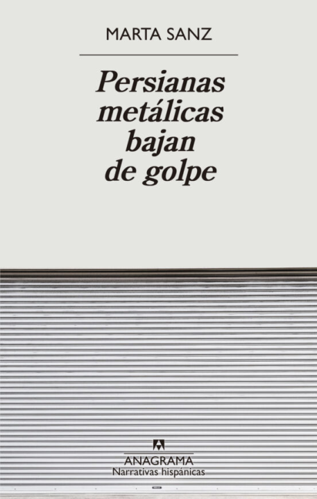 PERSIANAS METALICAS BAJAN DE GOLPE de MARTA SANZ