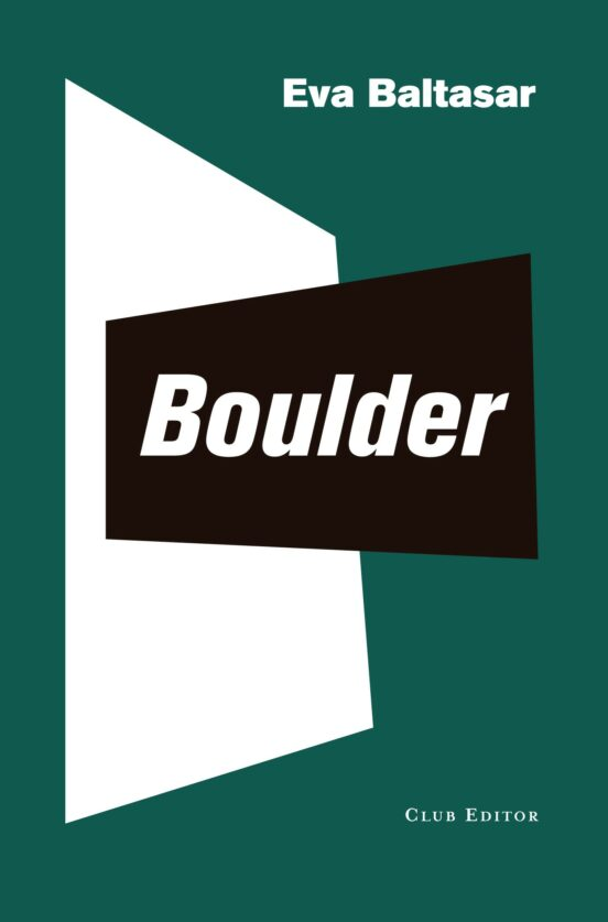 BOULDER (edición en catalán) de EVA BALTASAR