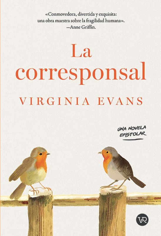LA CORRESPONSAL de VIRGINIA EVANS - novela epistolar | EGE Llibres