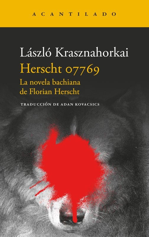 HERSCHT 07769 de LÁSZLO KRASZNAHORKAI - narrativa europea | EGE Llibres