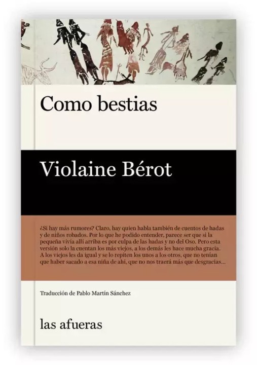 COMO BESTIAS de Violaine Bérot | novela negra, fábula rural - EGE Llibres