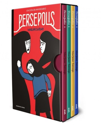 PERSEPOLIS ED. 25 ANIVERSARIO de MARJANE SATRAPI - cómic autobiográfico | EGE Llibres