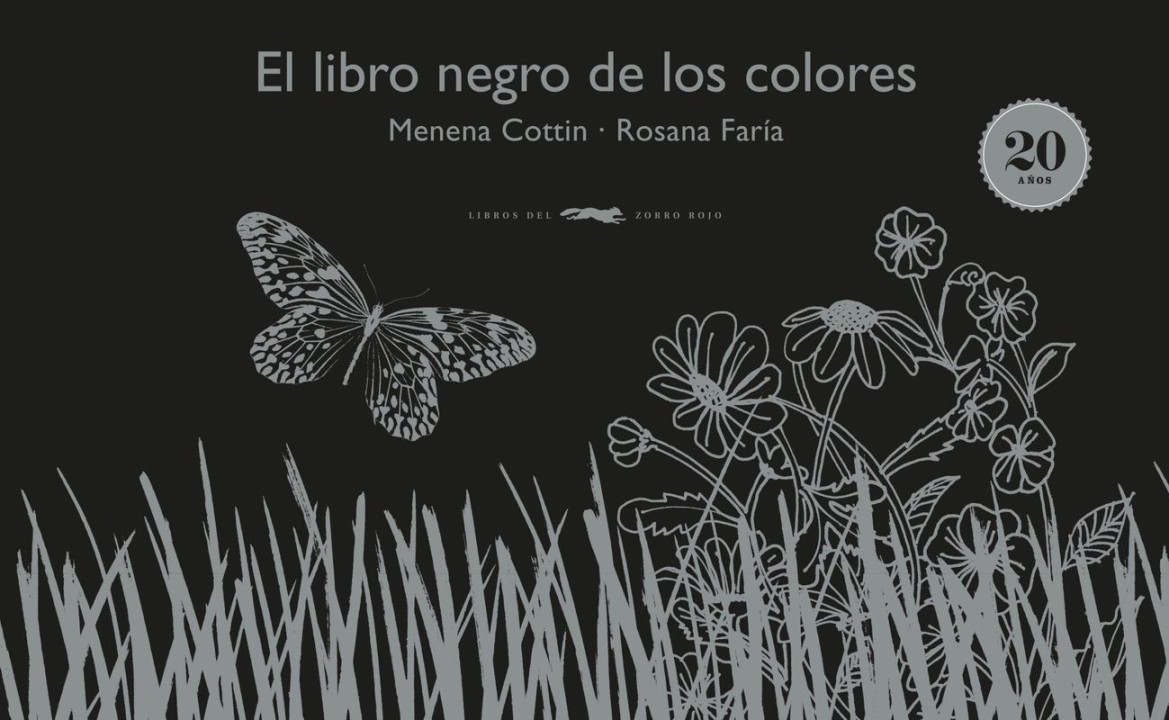 EL LIBRO NEGRO DE LOS COLORES de MENENA COTTIN y ROSANA FARÍA - álbum ilustrado | EGE Llibres