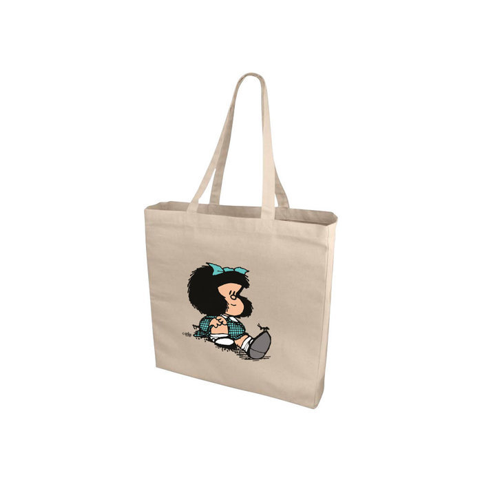 BOLSA TOTE ALGODON MAFALDA CURIOSA