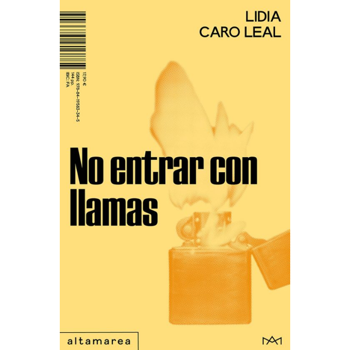 NO ENTRAR CON LLAMAS de LIDIA CARO LEAL