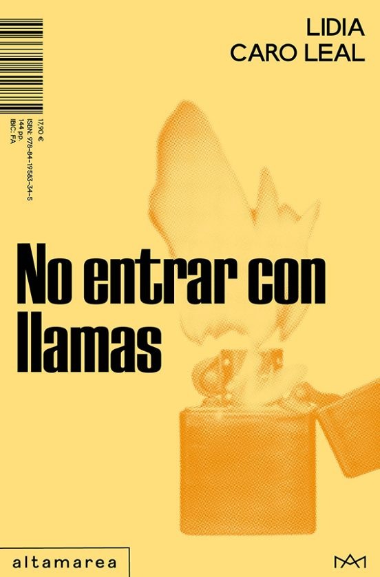 NO ENTRAR CON LLAMAS de LIDIA CARO LEAL