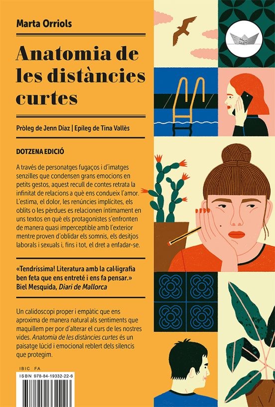 ANATOMIA DE LES DISTANCIES CURTES de MARTA ORRIOLS