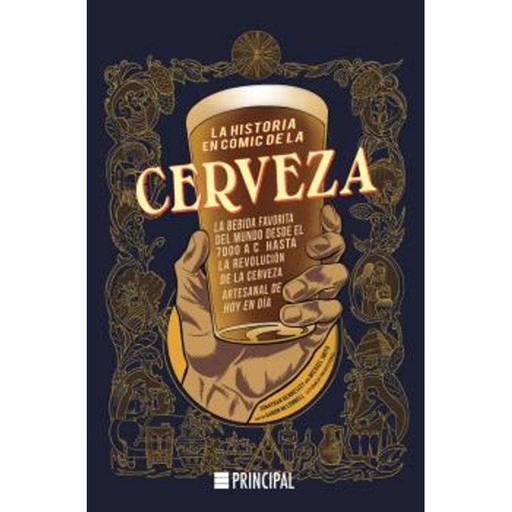 LA HISTORIA EN COMIC DE LA CERVEZA de JONATHAN HENNESSEY