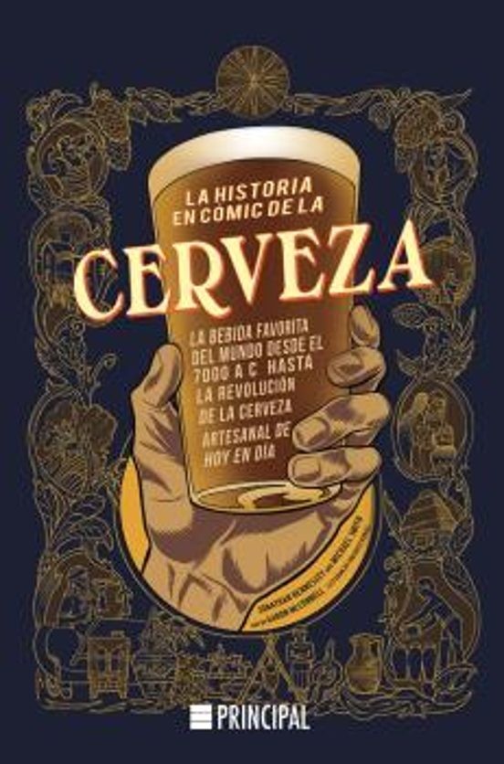 LA HISTORIA EN COMIC DE LA CERVEZA de JONATHAN HENNESSEY