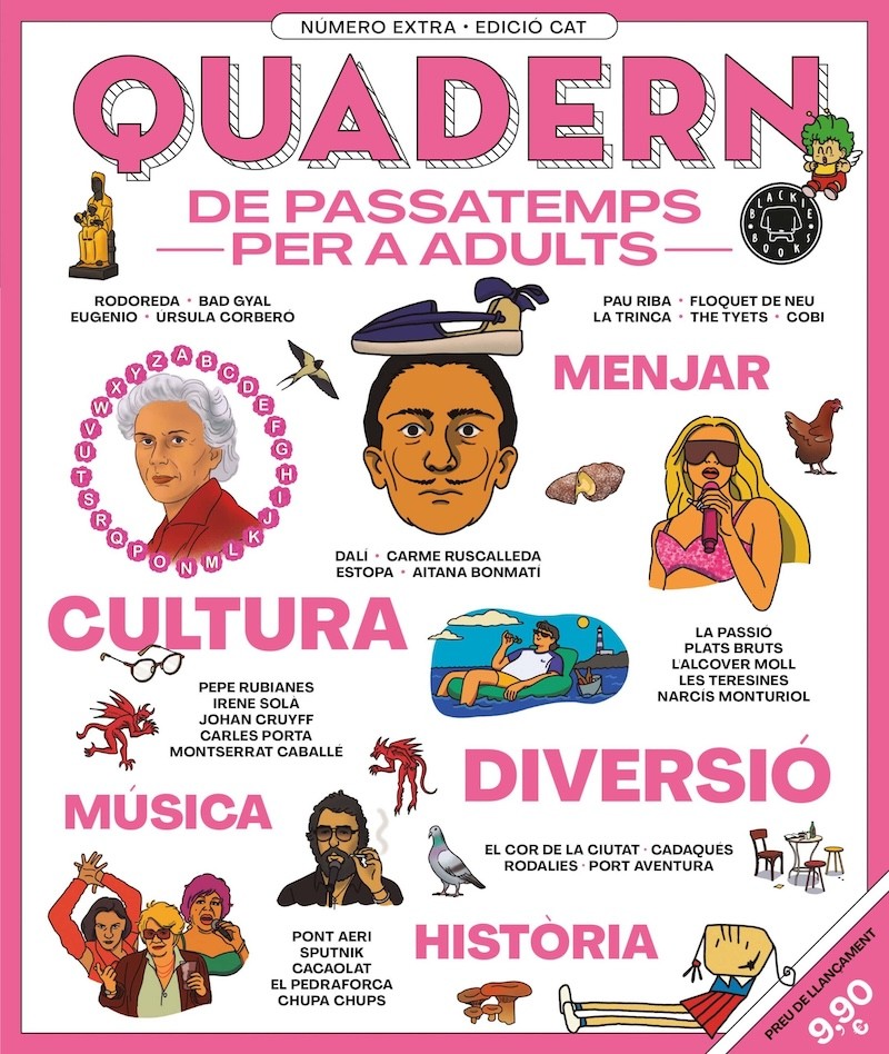 QUADERN BLACKIE DE PASSATEMPS PER A ADULTS