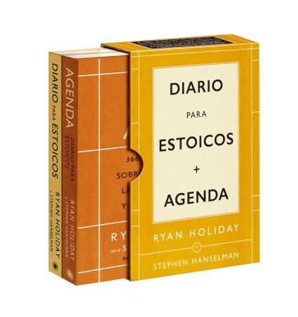 ESTUCHE DIARIO PARA ESTOICOS AGENDA de RYAN HOLIDAY y STEPHEN HANSELMAN