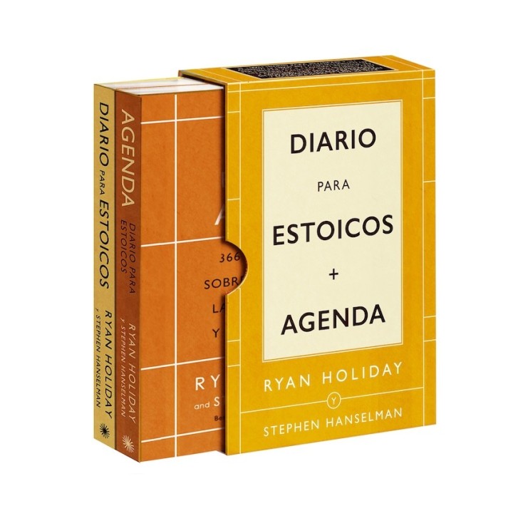 ESTUCHE DIARIO PARA ESTOICOS AGENDA de RYAN HOLIDAY y STEPHEN HANSELMAN