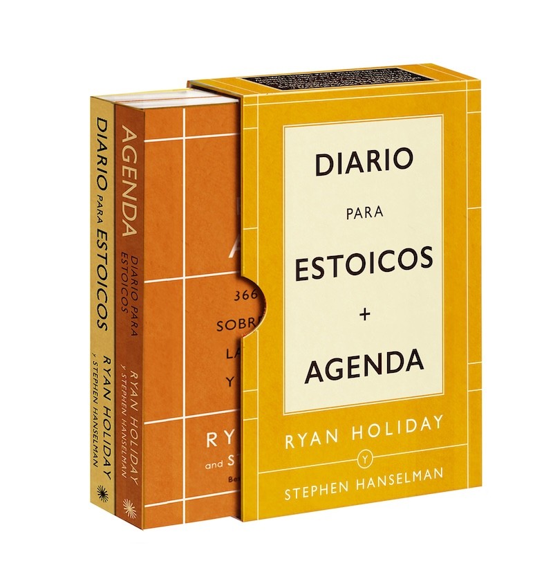 ESTUCHE DIARIO PARA ESTOICOS AGENDA de RYAN HOLIDAY y STEPHEN HANSELMAN